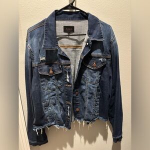 NWOT Risen dark denim jacket